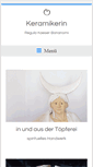 Mobile Screenshot of keramikerin.ch